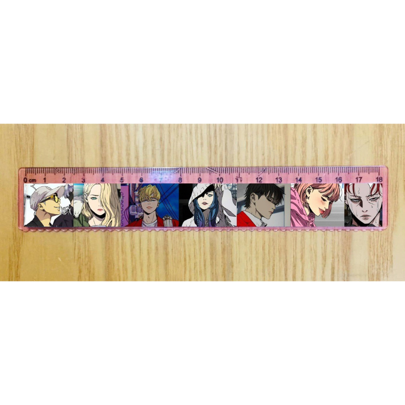 Thước kẻ hình BL owen knight 2 cái khác nhau/ thước anime owen knight