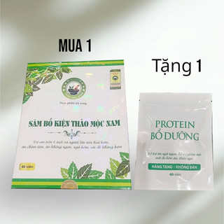 SÂM BỔ KIỆN THẢO MỘC NAM MẪU MỚI TẶNG PROTEIN