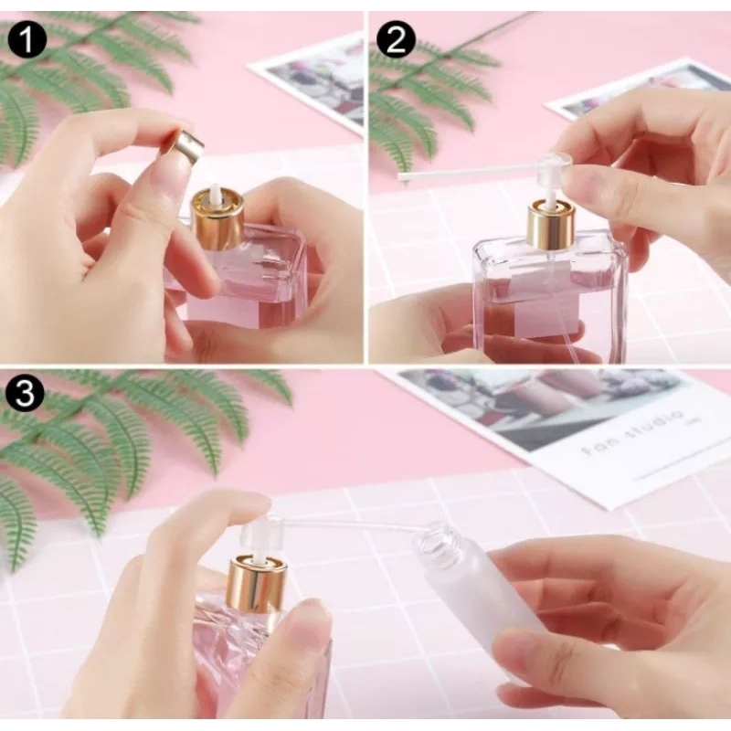 Vòi chiết nước hoa, tinh dầu chuyên dụng từ chai nước hoa lớn sang vỏ chai nước hoa mini Harika HK152