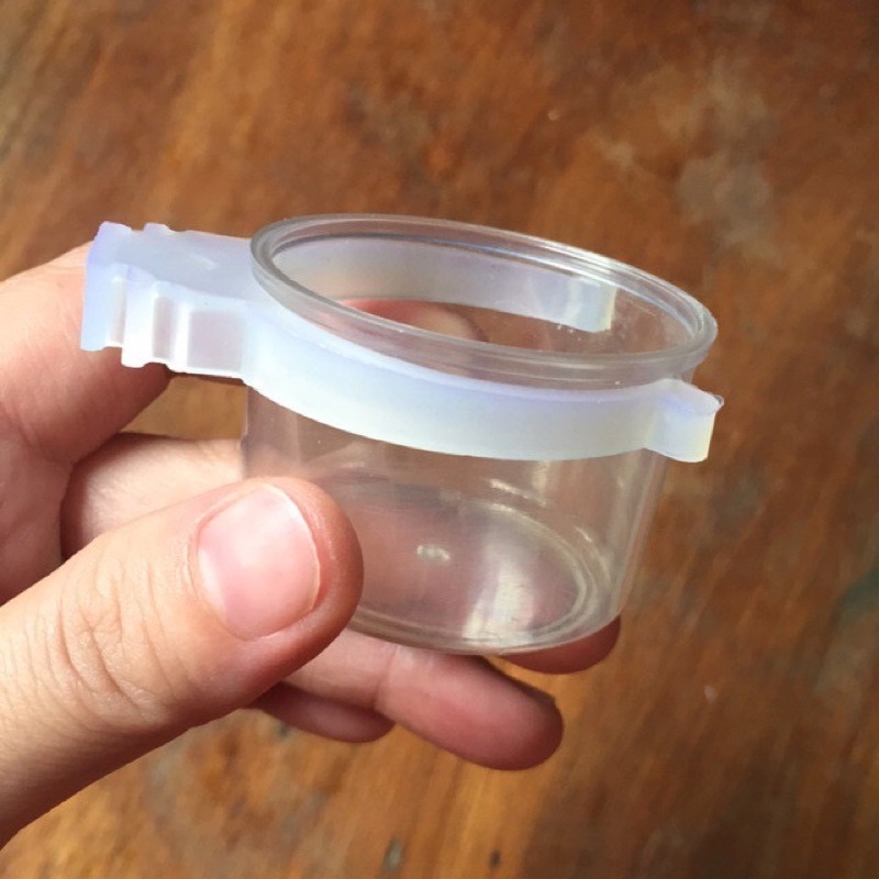 Cóng nhựa tai trắng Bamboo cóng chim dành cho mọi loại lồng