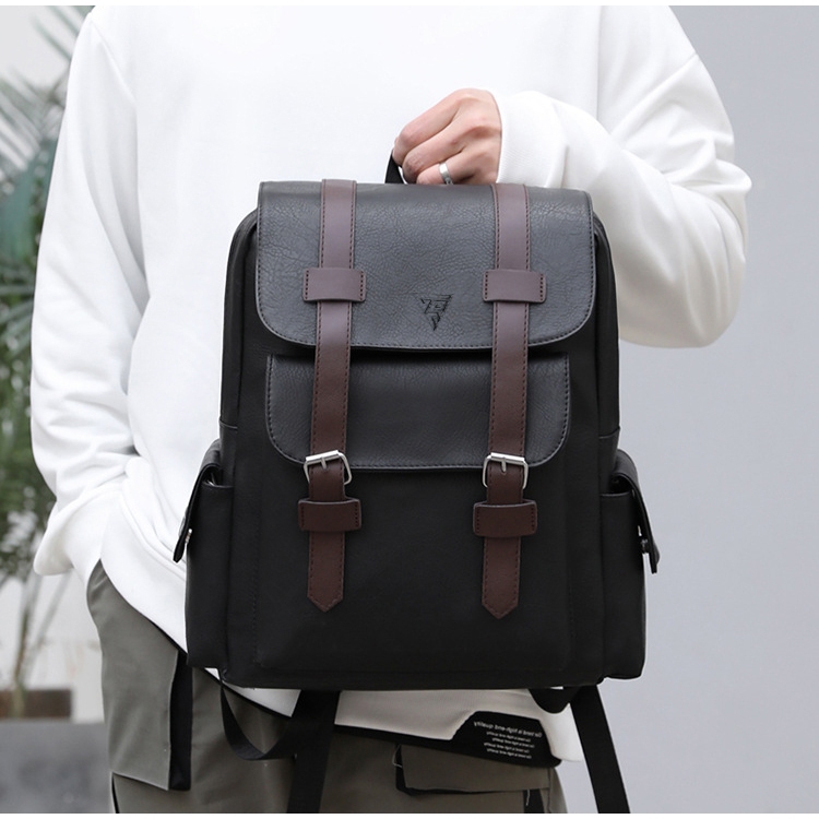 Balo da ANO đựng laptop thiết kế trẻ trung BL005