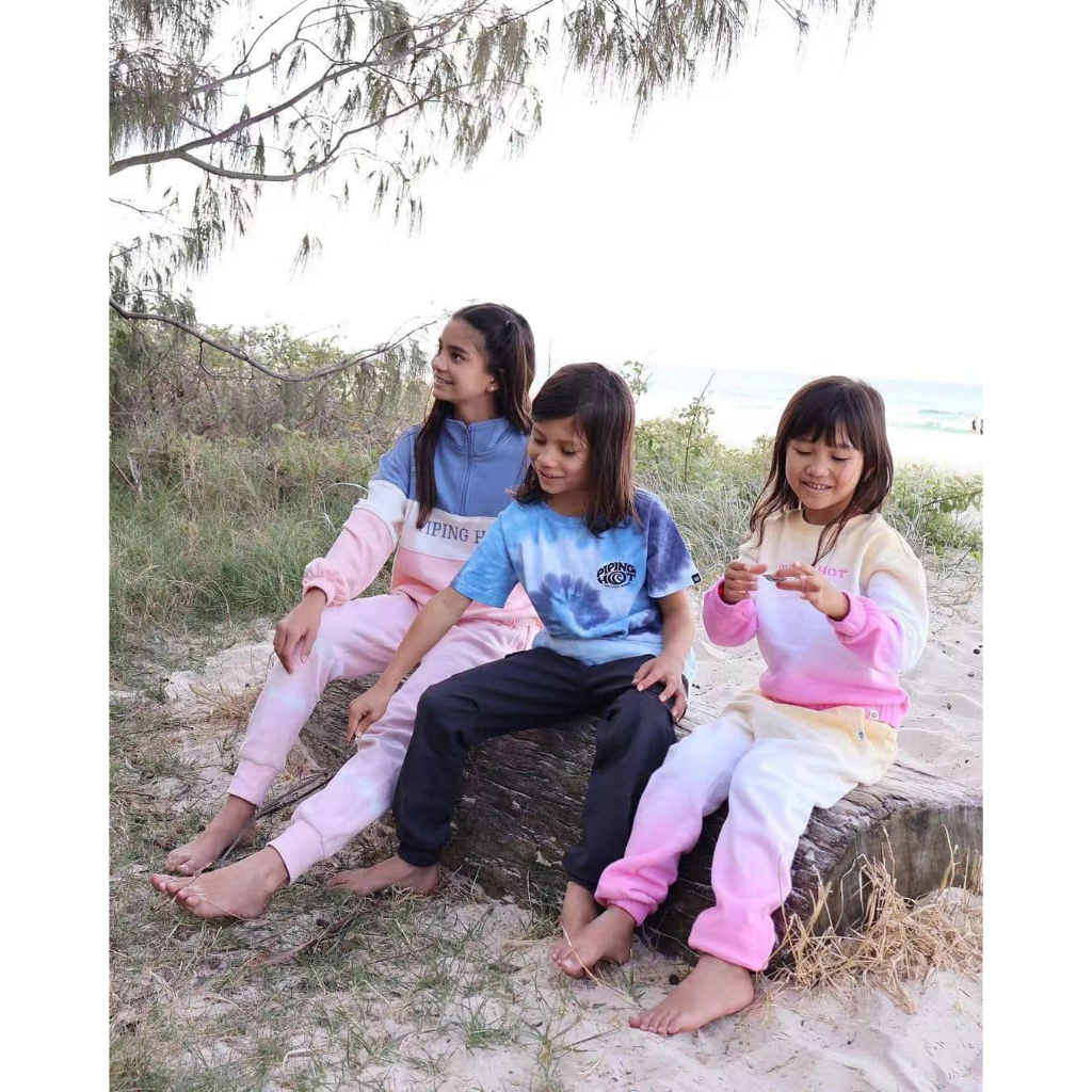 Bộ loang vàng hồng HOT cho bé