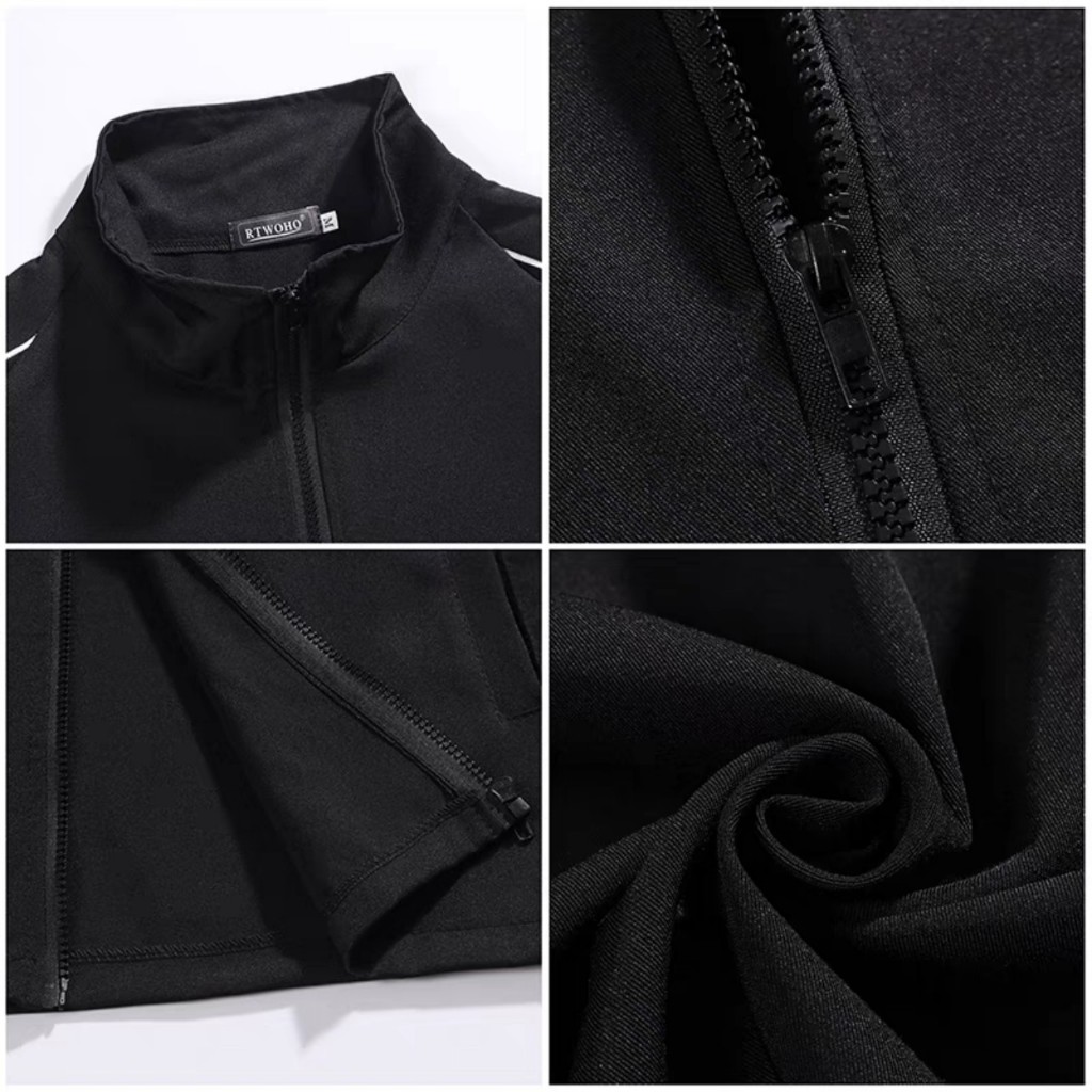 Bộ Quần Áo Gió 2 Lớp Thu Đông Thời Trang Nam Nữ  - Phong Cách Thể Thao