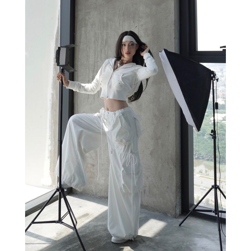 RUFFLE PANTS - LINISS