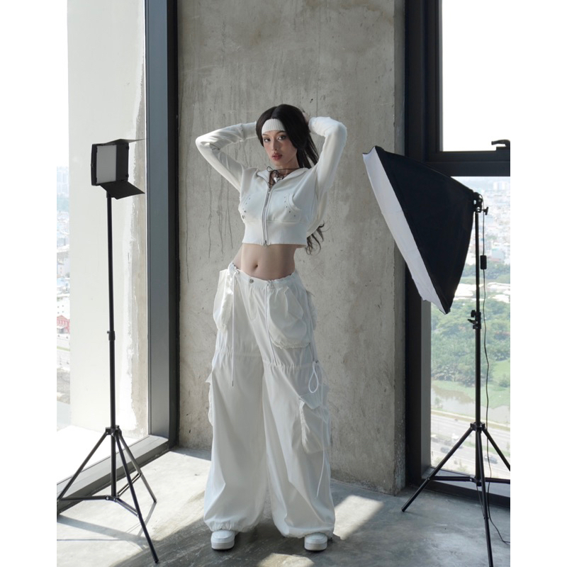 RUFFLE PANTS - LINISS