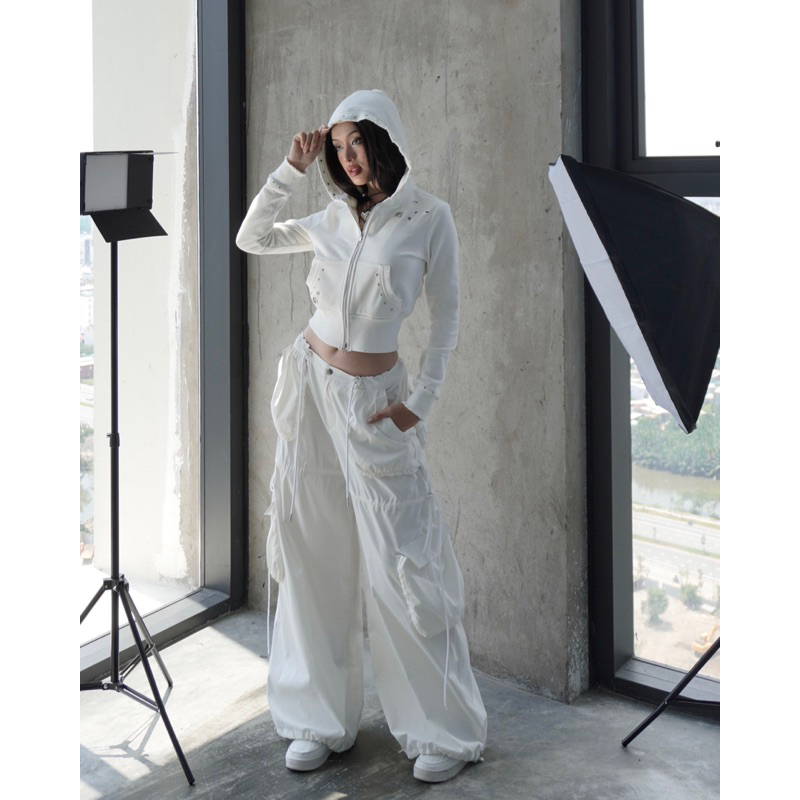 RUFFLE PANTS - LINISS