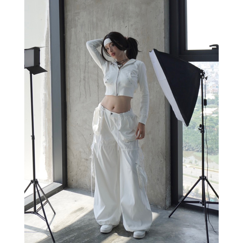 RUFFLE PANTS - LINISS