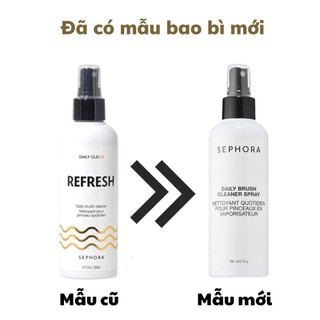 Xịt Rửa Cọ Sephora Brush Cleaner Spray 198.1ml [Nika Cosmetics]