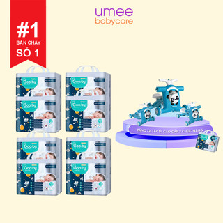 Combo 8 Bịch Tã/bỉm Quần Gooby Premium chống trào đến 12h size M/L/XL - Umee Babycare