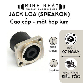 Jack - Giắc loa Speakon âm ( cái ) , Jack - Giắc bắt loa, dùng làm trạm loa, dùng cho loa kéo, amly, cục đẩy công suất