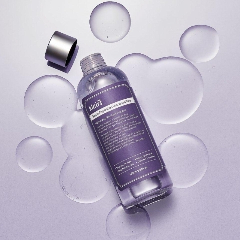 Nước Hoa Hồng Không Mùi Dear Klairs Dưỡng Ẩm Da Và Làm Mềm Da 180ml