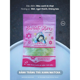 BÁNH TRÁNG NGỌT BOOFOOD VỊ MATCHA THƠM BÉO NGẬY