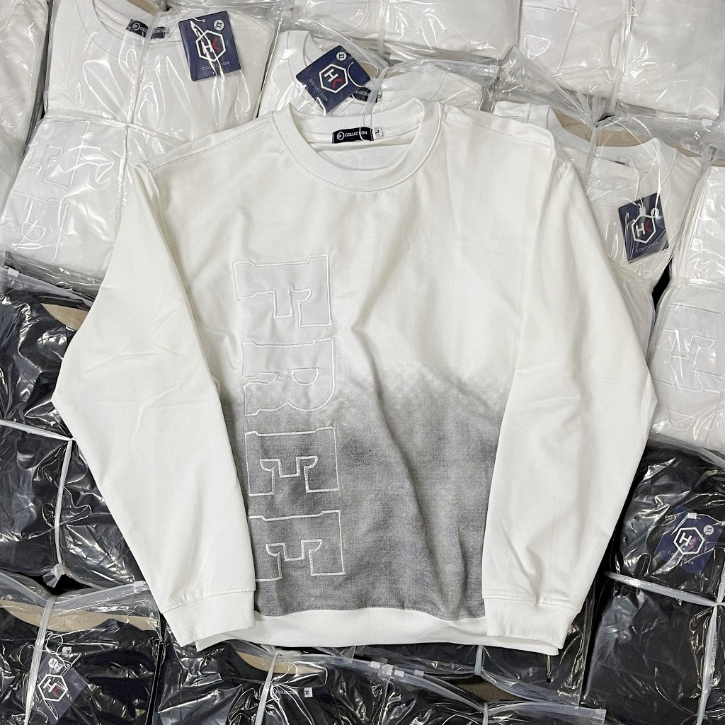 Áo thun nam tay dài thu đông vải nỉ da cá dày dặn co giãn mẫu mới-AHFAHSHION