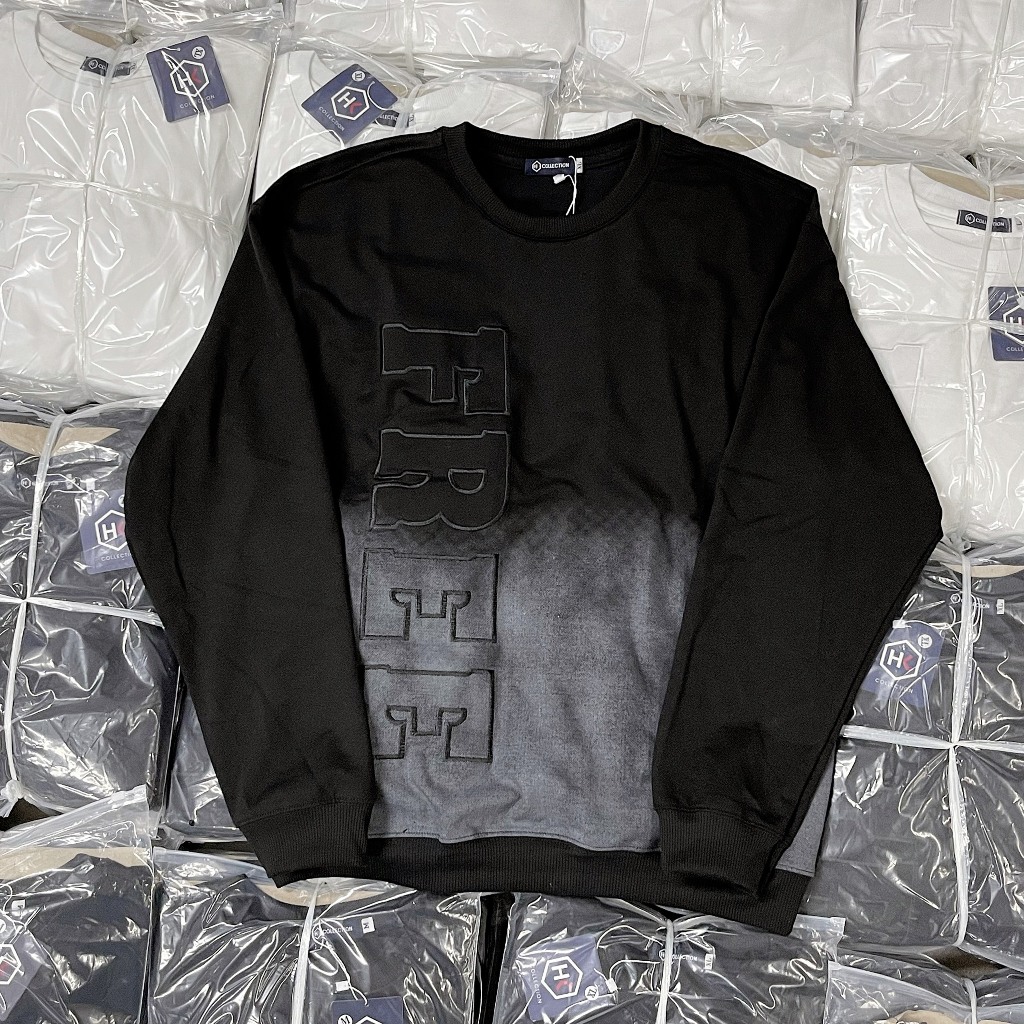 Áo thun nam tay dài thu đông vải nỉ da cá dày dặn co giãn mẫu mới-AHFAHSHION