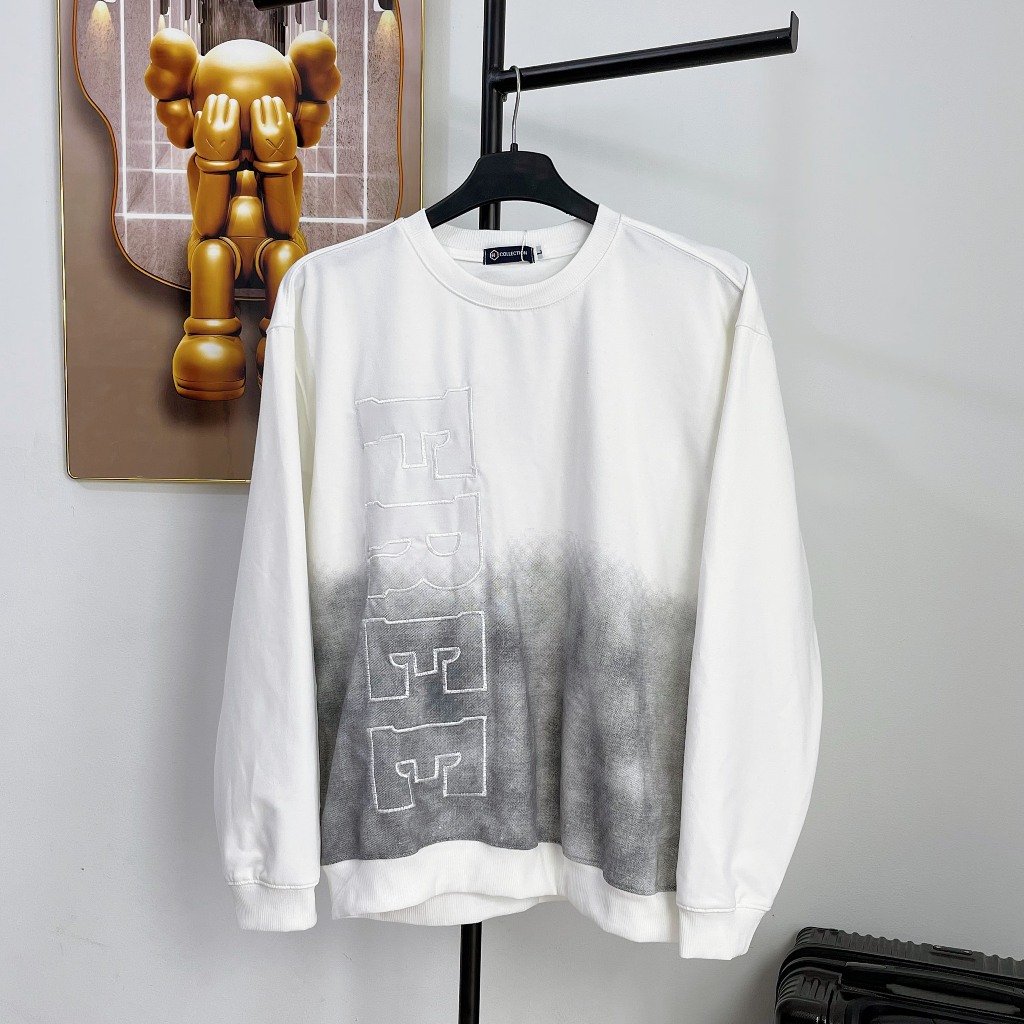 Áo thun nam tay dài thu đông vải nỉ da cá dày dặn co giãn mẫu mới-AHFAHSHION