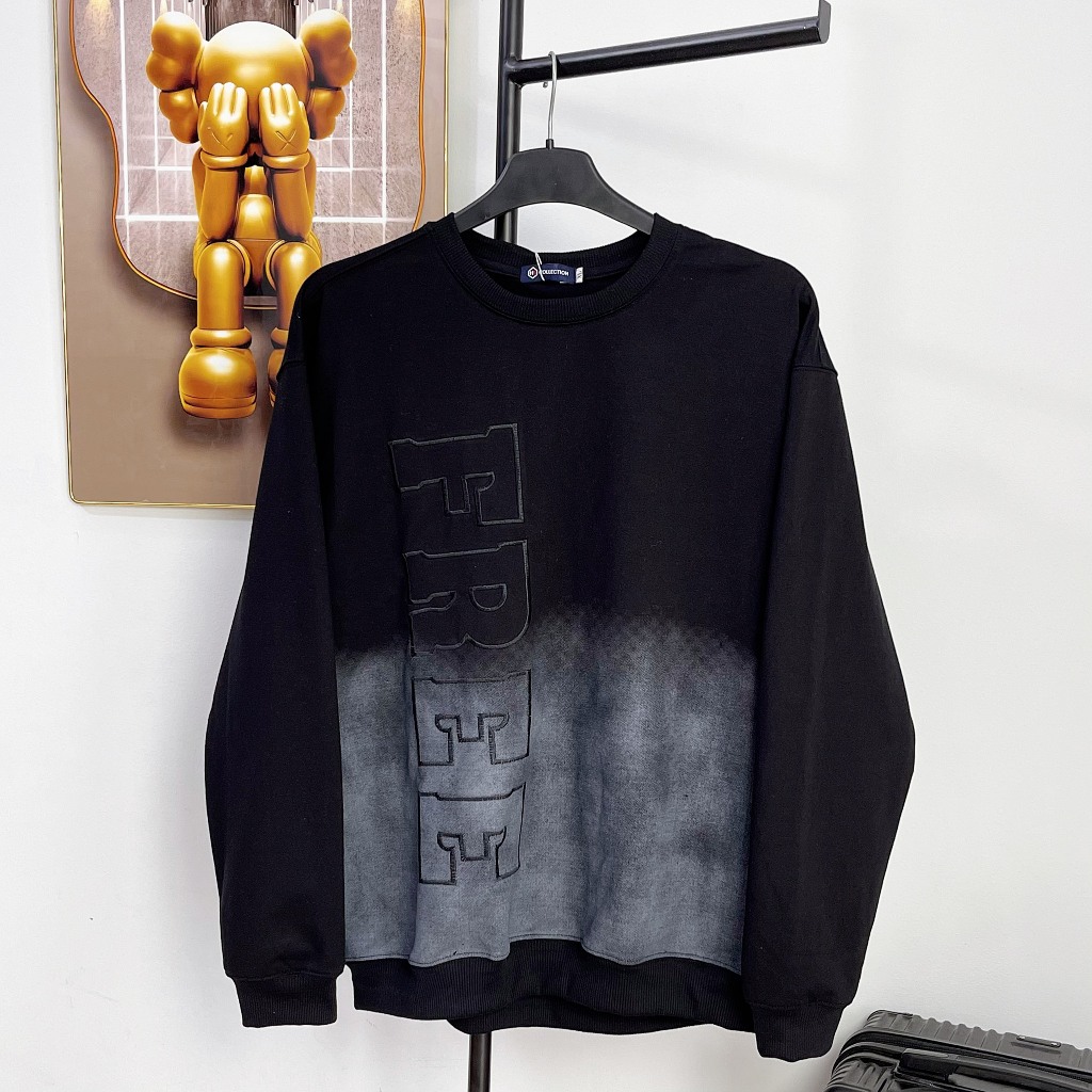 Áo thun nam tay dài thu đông vải nỉ da cá dày dặn co giãn mẫu mới-AHFAHSHION