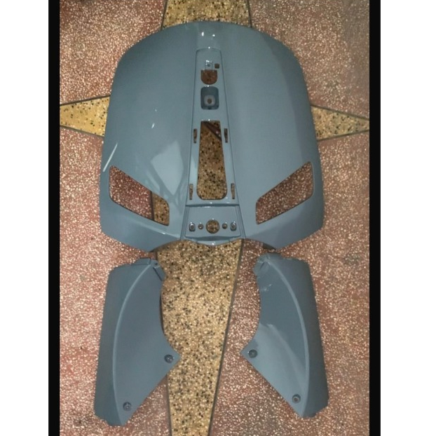 Cả bộ mặt nạ trước xe điện Vespa Dk Bike