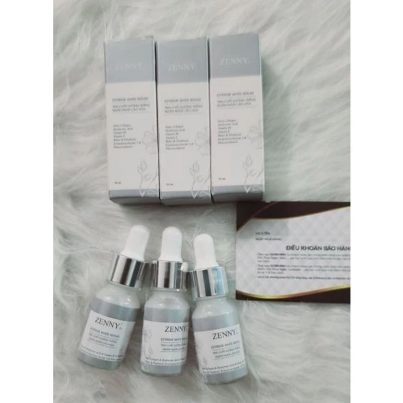 Serum zenny dưỡng trắng da loại 30ml , 10ml