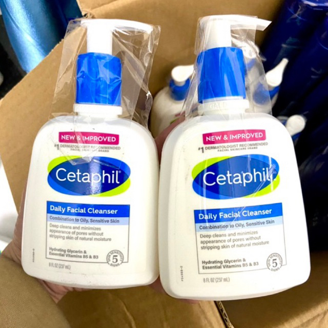 Sữa Rửa Mặt Cetaphil Daily Facial Cleanser 473ml (Mẫu Mới Nhất)