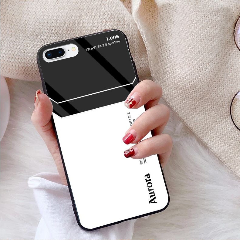 Ốp Lưng IPHONE 6,6S,6 PLUS,6S PLUS,7,8,7 PLUS,8 PLUS Mặt kính gương sáng bóng cao cấp