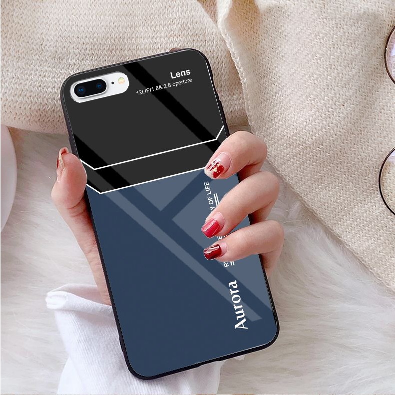 Ốp Lưng IPHONE 6,6S,6 PLUS,6S PLUS,7,8,7 PLUS,8 PLUS Mặt kính gương sáng bóng cao cấp