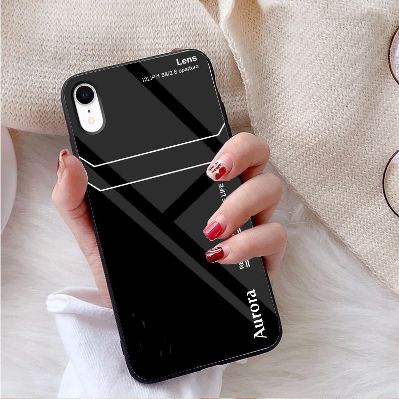 Ốp Lưng IPHONE XR Mặt kính gương sáng bóng cao cấp