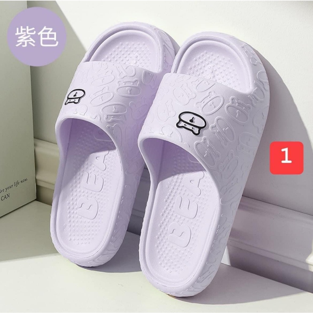Dép Quai Ngang Gấu Home Đi Trong Nhà,Văn Phòng Nhựa Eva Siêu Nhẹ DP05