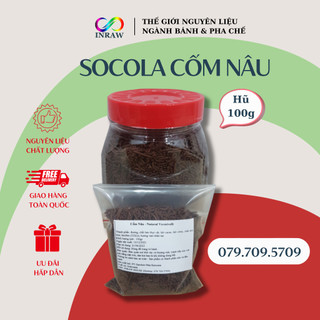 Socola Cốm Nâu trang trí bánh 100g