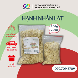 Hạnh nhân lát nhập khẩu túi 200g/100g