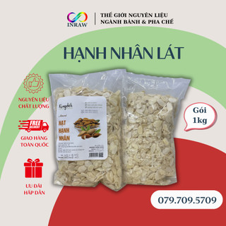 Hạnh Nhân Lát Nhập Khẩu (Mỹ) Túi 1kg (Giao ngẫu nhiên NCC)