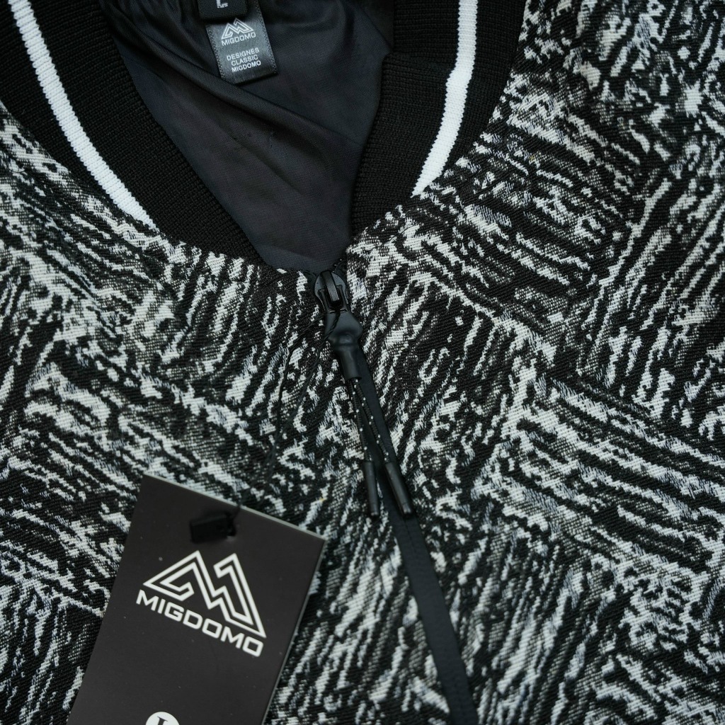 Áo Khoác Bomber Gấu Gấm 2 Lớp Cao Cấp Unim Store - AK06