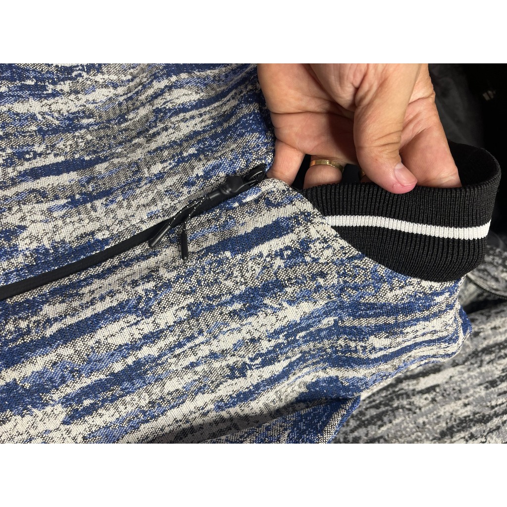 Áo Khoác Bomber Gấu Gấm 2 Lớp Cao Cấp Unim Store - AK06