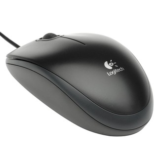 Chuột có dây Logitech B100 - Hàng Chính hãng