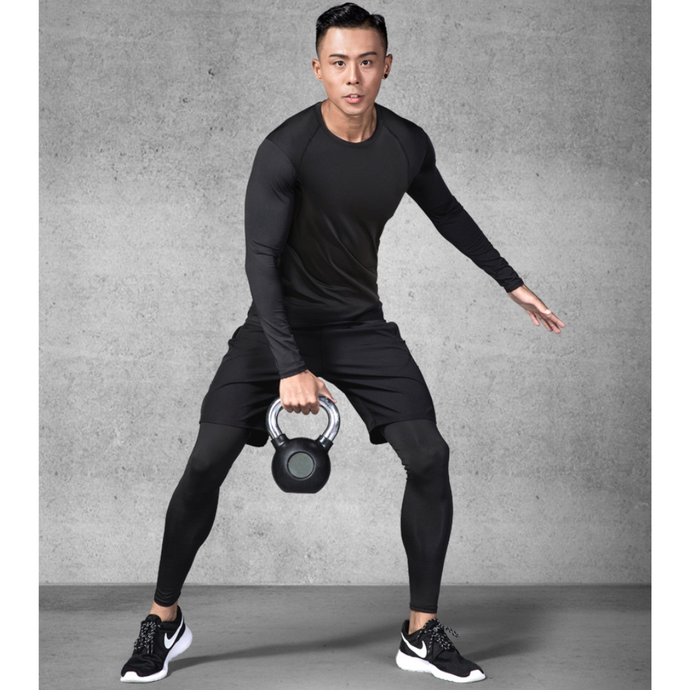 Quần giữ nhiệt nam đá bóng tập gym Pro Combat co dãn 4 chiều SP004