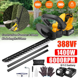Máy cắt cỏ không dây MAKITA có động cơ không chổi than Hành động đôi Điện Cưa Tỉa Vườn Làm vườn Làm cỏ.