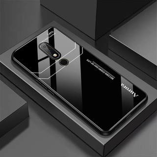 Ốp Lưng NOKIA 6.1 PLUS Mặt kính gương sáng bóng cao cấp