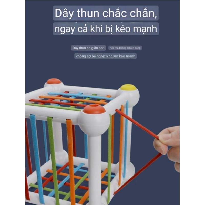 Đồ chơi thông minh sáng tạo các khối không gian cho bé