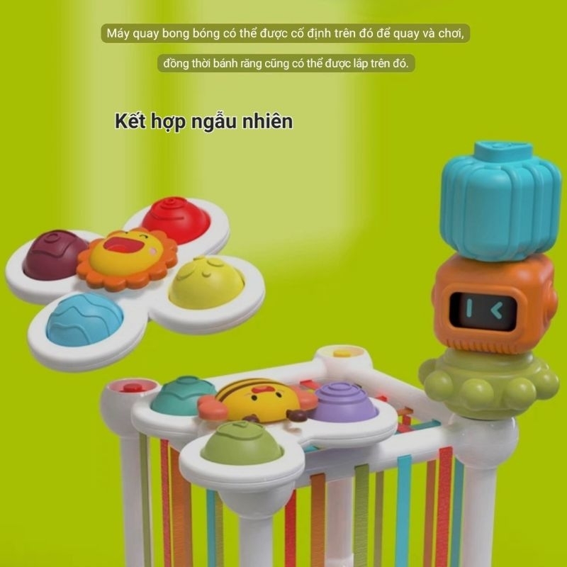 Đồ chơi thông minh sáng tạo các khối không gian cho bé