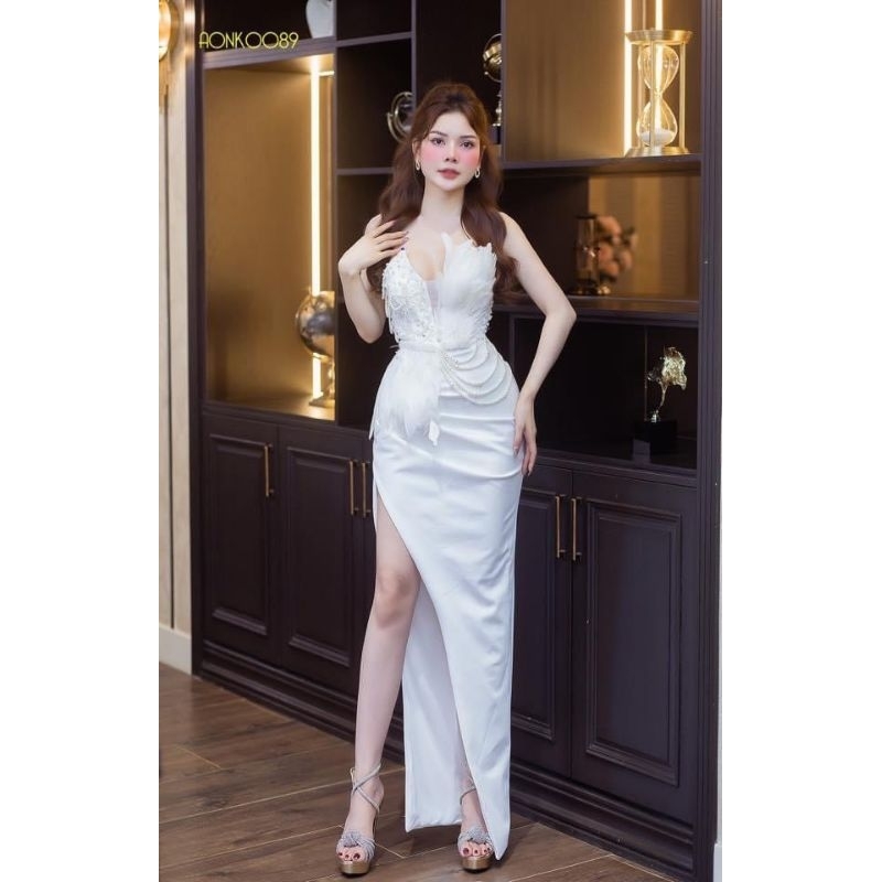 ✨ Đầm body cup lông cánh ✨ HÌNH THẬT - S/M/L
