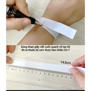 Vòng đeo chân chỉ ngũ sắc sợi nhỏ đan đẹp ( Ghi chú size cổ chân - tay )