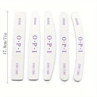 Dũa móng tay OPI loại dày 100/180 có 5 hình dáng chuyên dụng để dũa, định hình form móng-ĐỒ NAIL VIỆT