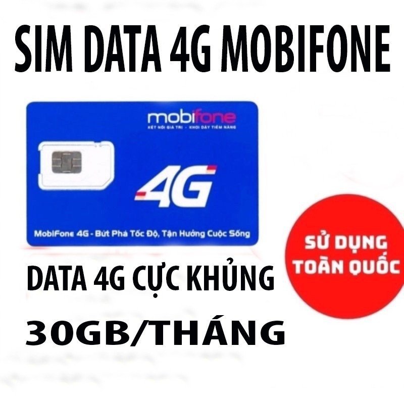 Bảo Hành 12 Tháng Sim 4G Mobifone PT70 xài thaga chỉ từ 70k/tháng 1GB Data 1 Ngày Sim Dùng Toàn Quốc