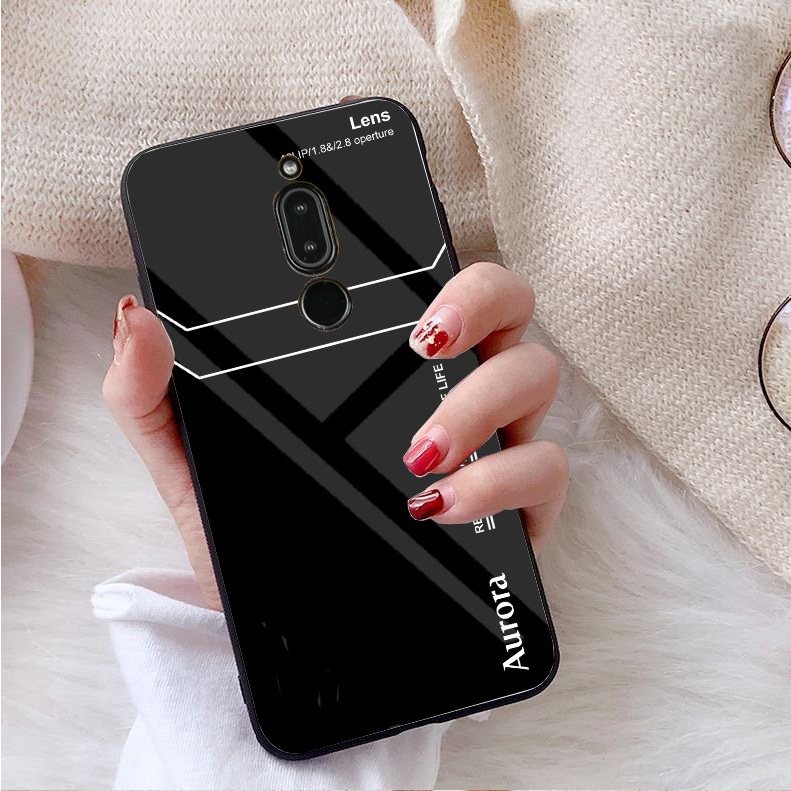 Ốp Lưng XIAOMI REDMI 8, 8A Mặt kính gương sáng bóng cao cấp