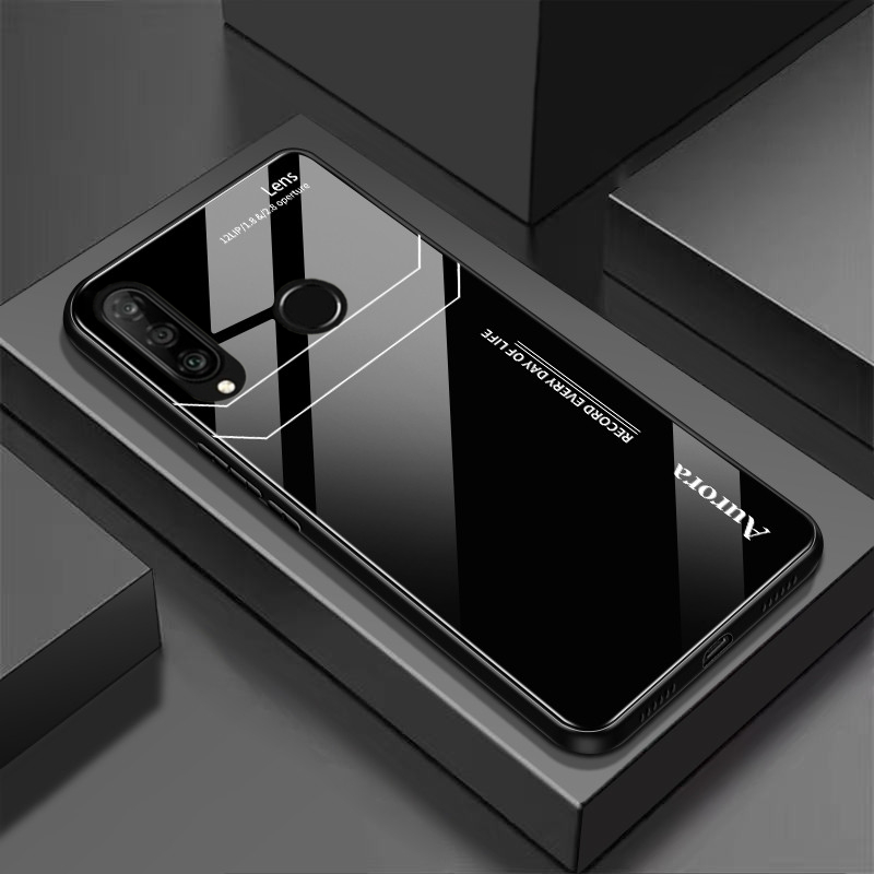 Ốp Lưng HUAWEI P30 Lite Mặt kính gương sáng bóng cao cấp