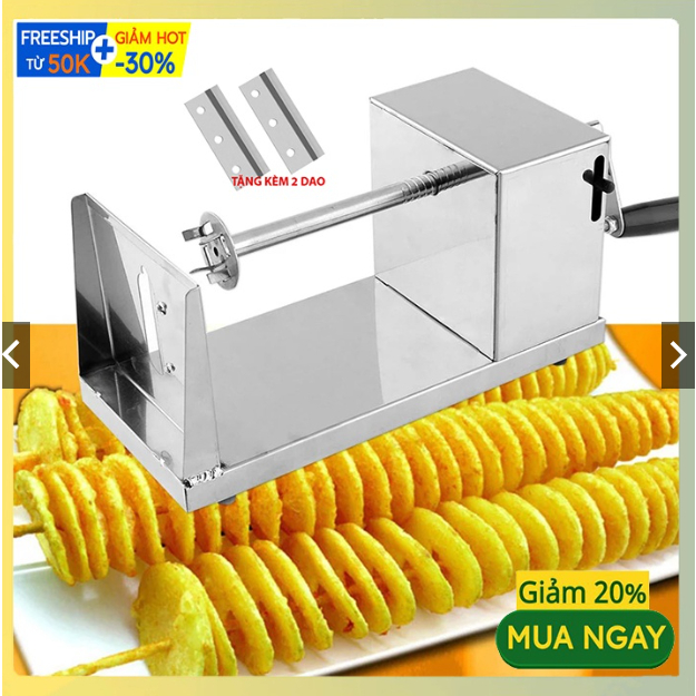 Máy Cắt Khoai Tây Lốc Xoáy