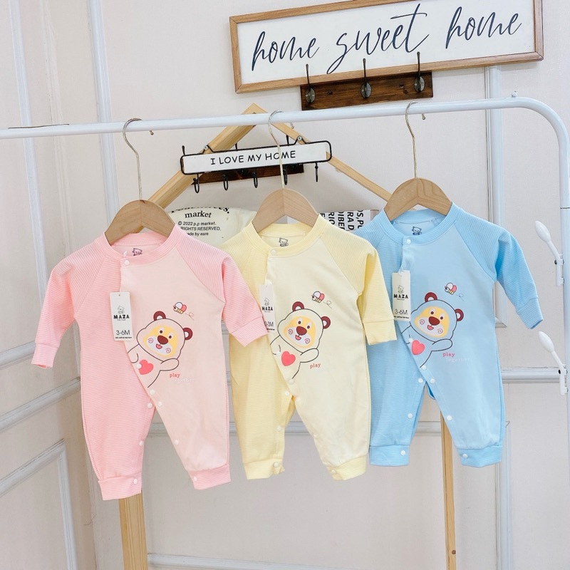Bộ body dài tay sơ sinh