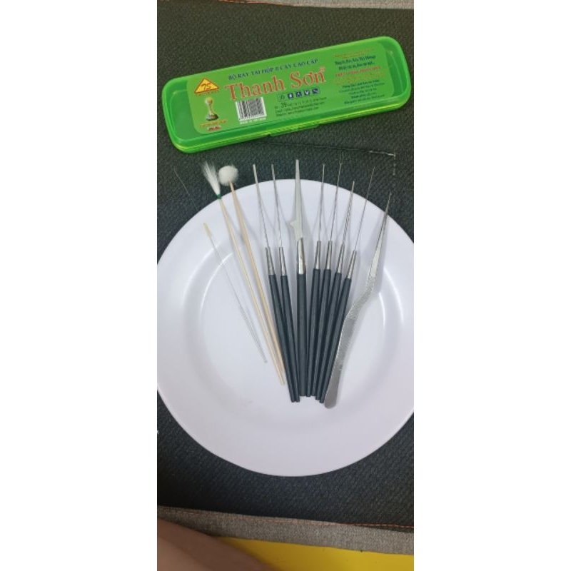 bộ ráy tai thanh Sơn cán gỗ(Đã Mài)11 món👌👌💯