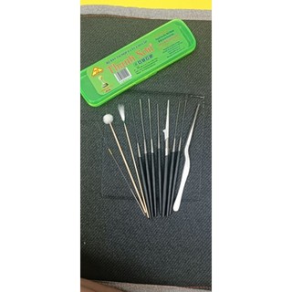 bộ ráy tai thanh Sơn cán gỗ(Đã Mài)11 món👌👌💯