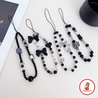 Dây Đeo Điện Thoại / Chìa Khóa / Điện Thoại Bằng acrylic Mặt Họa Tiết Bướm / Trái Tim 3d Đa Năng Kiểu Hàn Quốc Dễ Thương