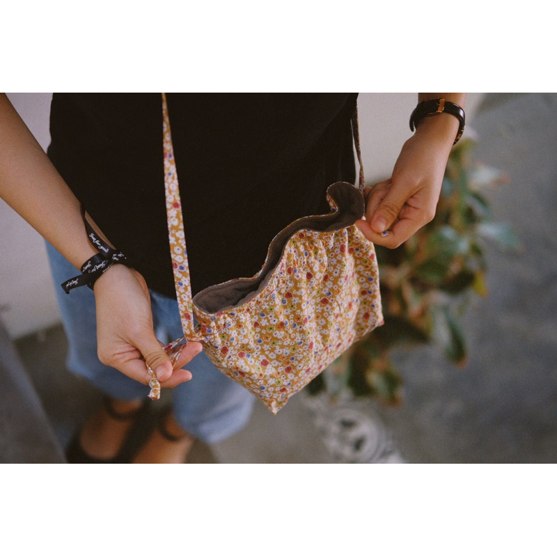 Túi rút đeo chéo Handmade